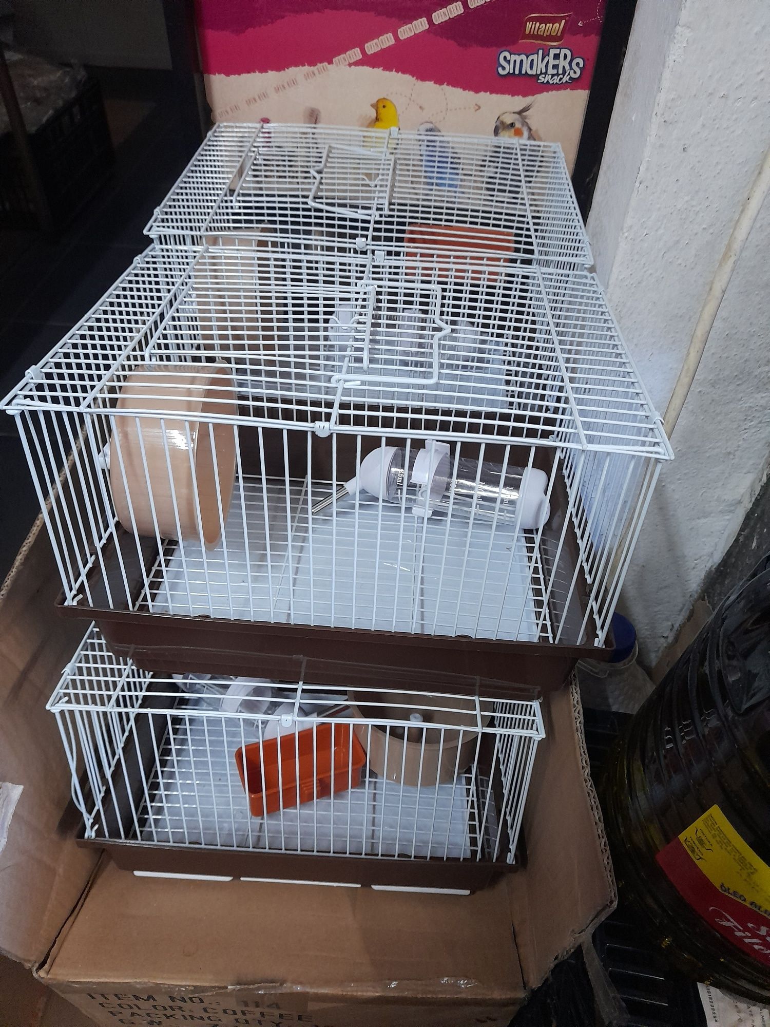 Gaiolas hamsters 12 euros