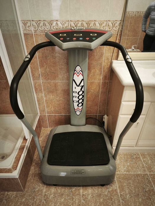 Passadeira de ginásio + plataforma vibro10000