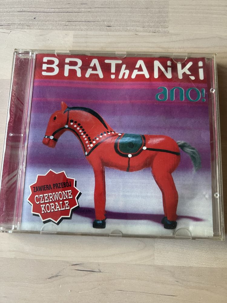 Brathanki ano! cd płyta czerwone korale