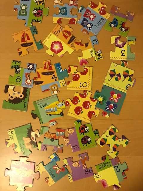 Numbers puzzle English