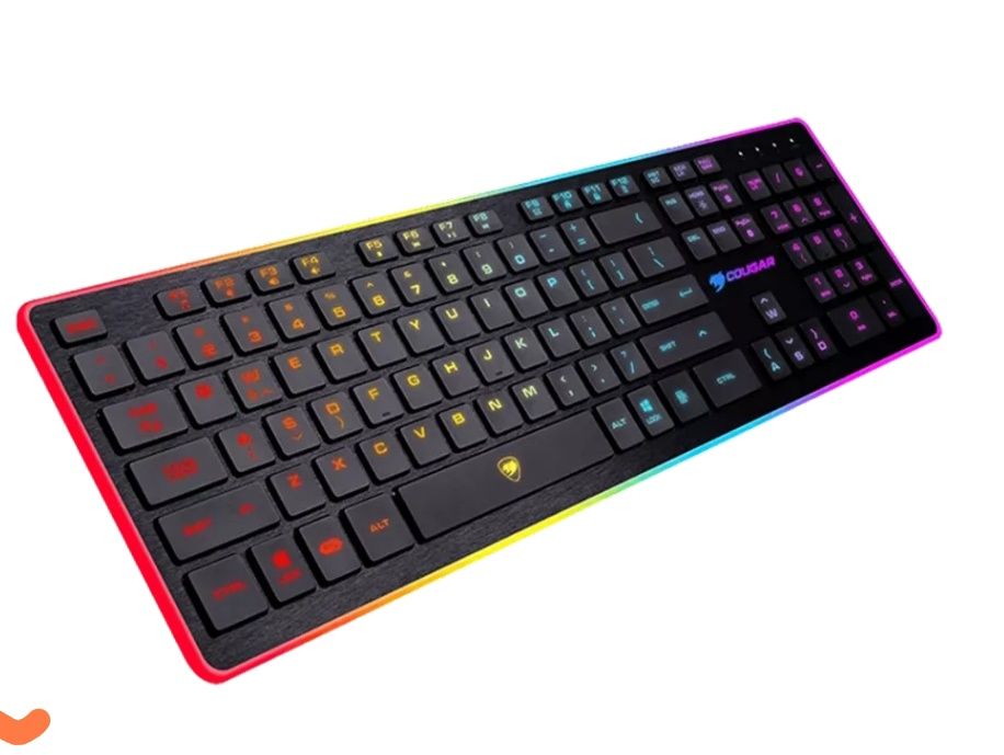 COUGAR Klawiatura Gamingowa Vantar S, RGB, USB, Czarna
