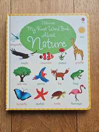 My first word book of nature - słownik angielski Usborne dla dzieci