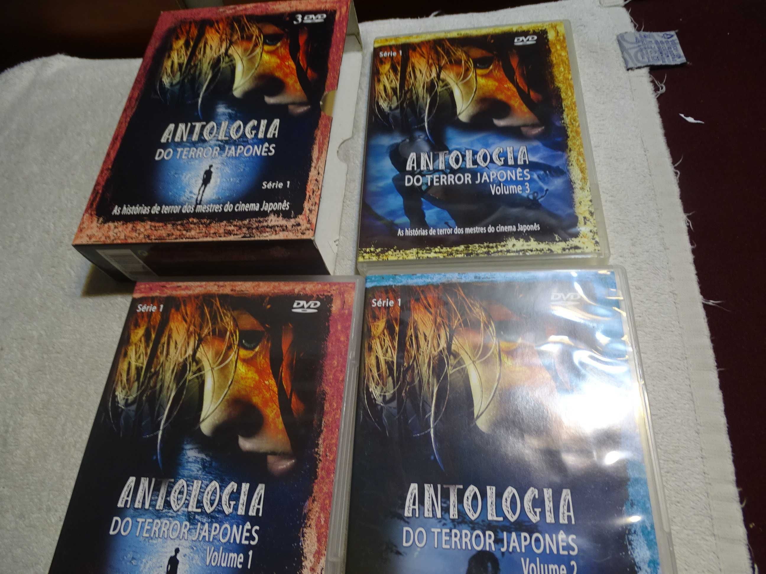 DVD Pack-Antologia do terror Japonês-Série 1