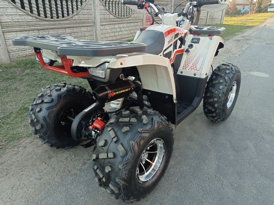 Quad ASIX FOURCRAFT 125cc ALU 3+1 nowy gwarancja transport