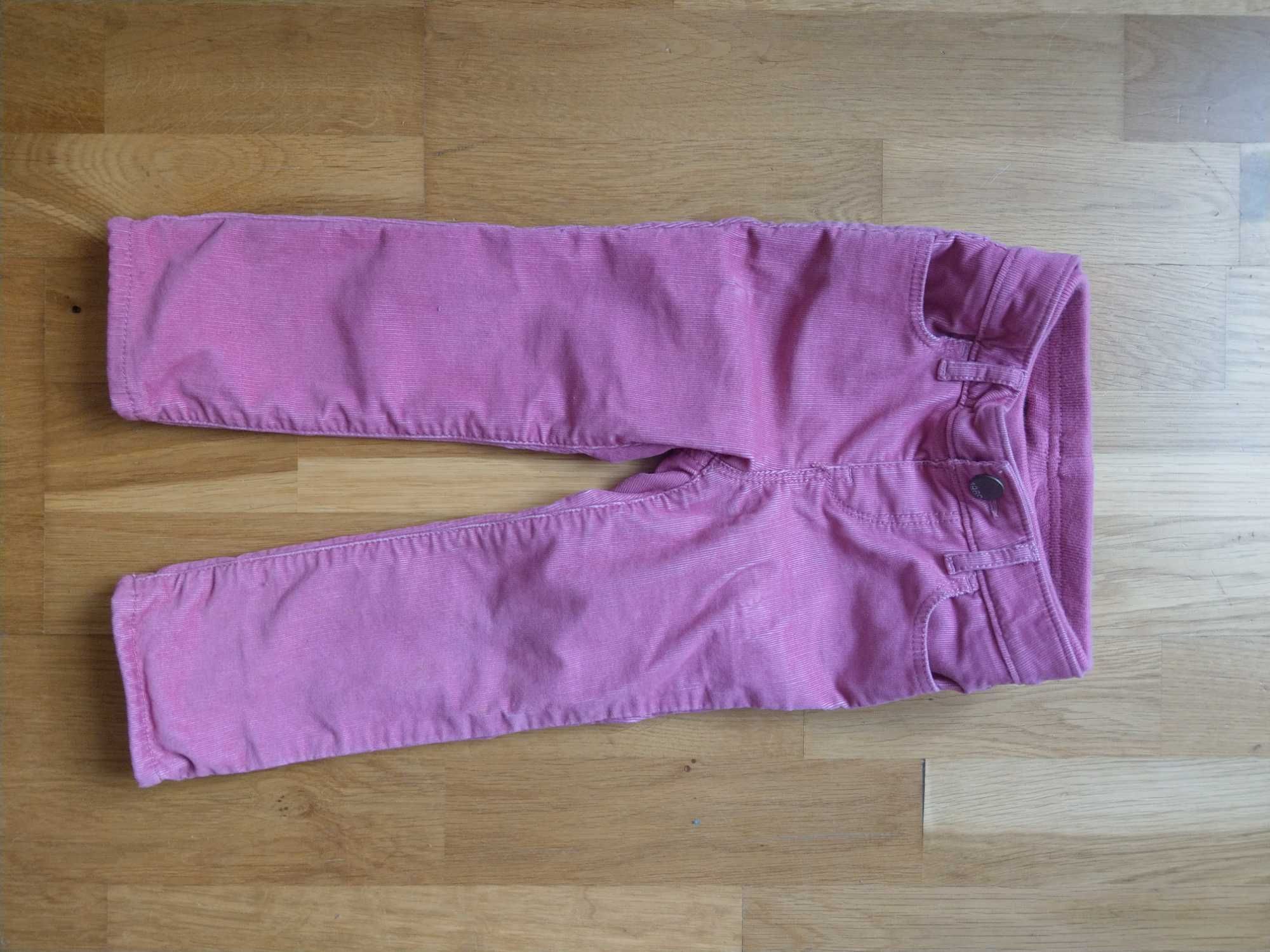 Gap Cieple Sliczne 92-95cm 2 lata wygodne podszewka bawelna spodnie