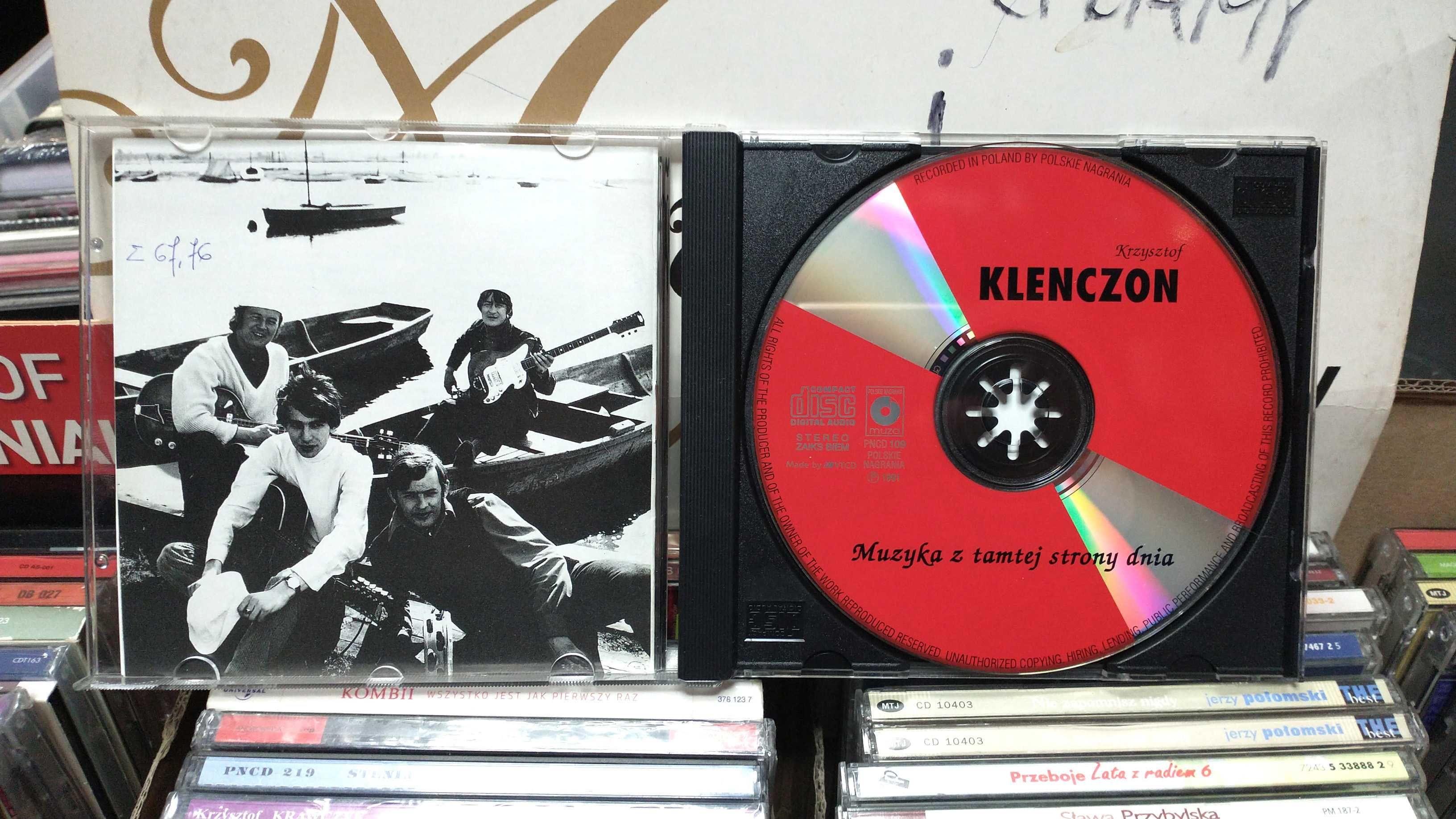 CD Krzysztof KLENCZON - Muzyka z tamtej strony dnia / BDB-
