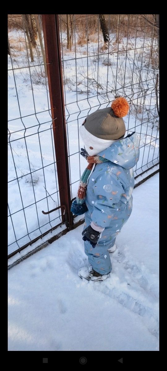 Kombinezon zimowy Lupilu motyw leśny 92