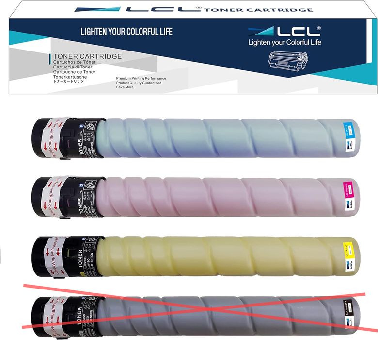 Toner kompatybilny z Drukarkami Brother HL MFC. 3 kolory