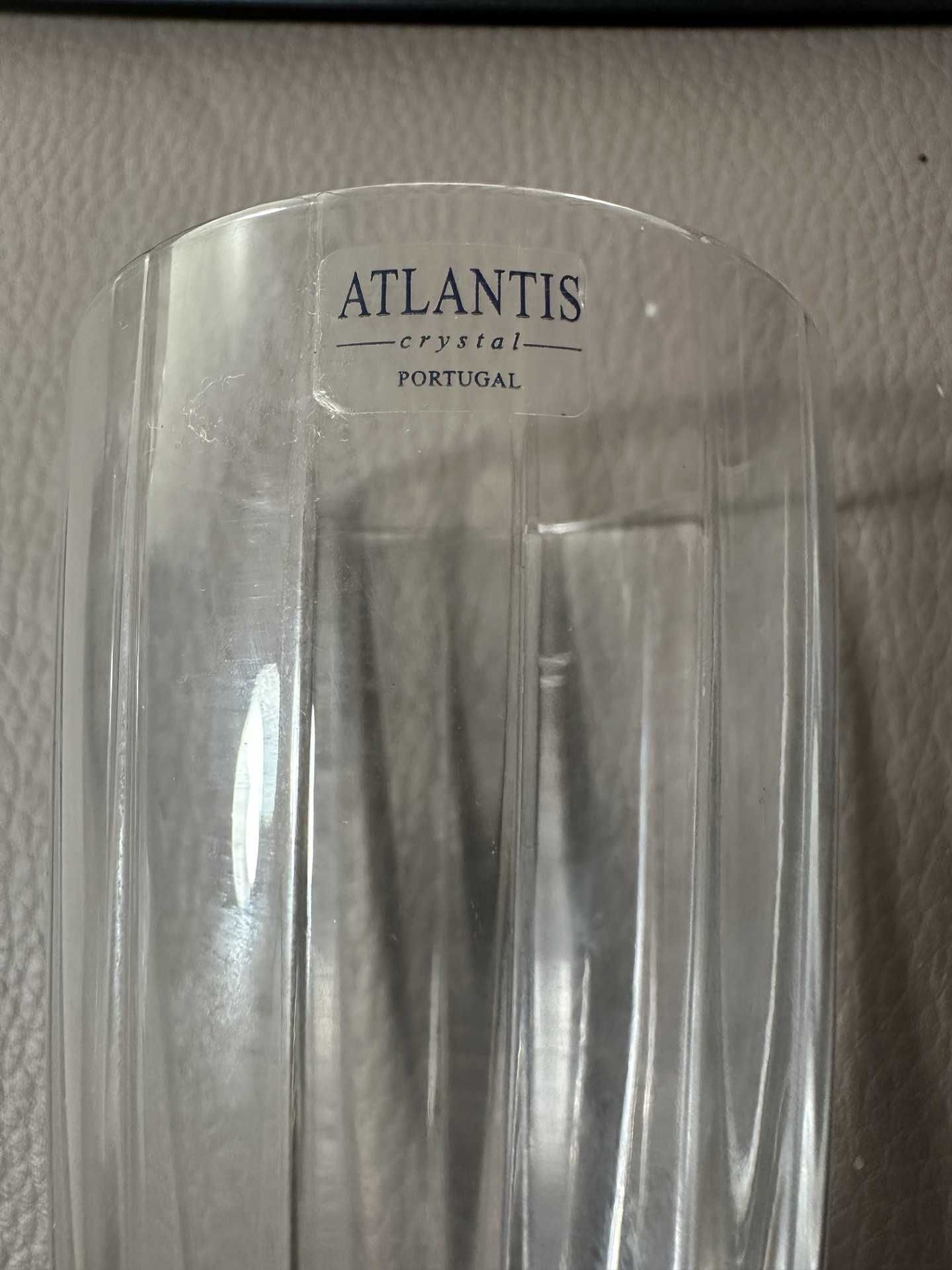 Conjunto de 2 flutes da Atlantis Cristal - 1999 - Novos
