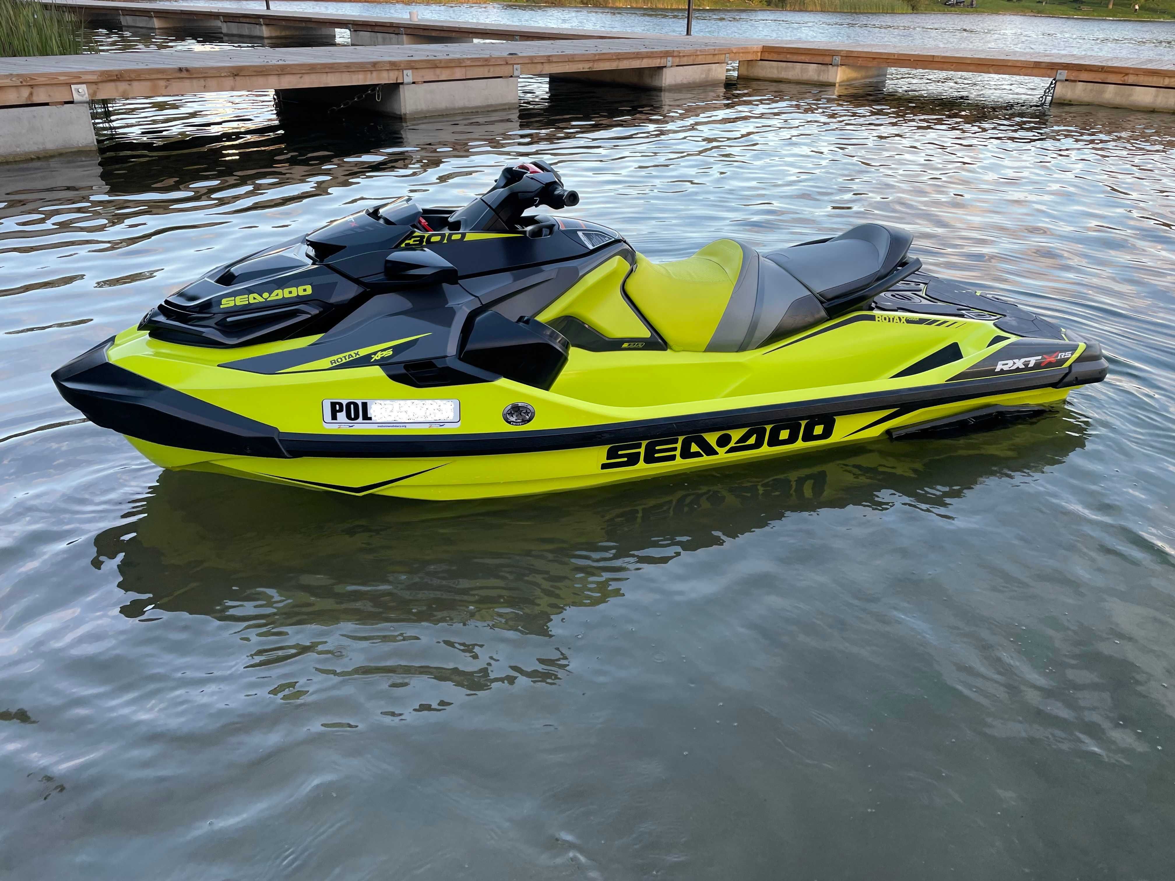 Skuter wodny SEADOO RXT-X 300 RS audio 2019 rok 40,3mth + przyczepa