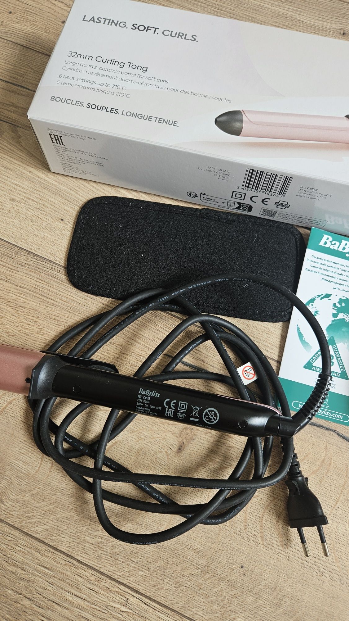 Babyliss lokówka 32mm Curling Tong