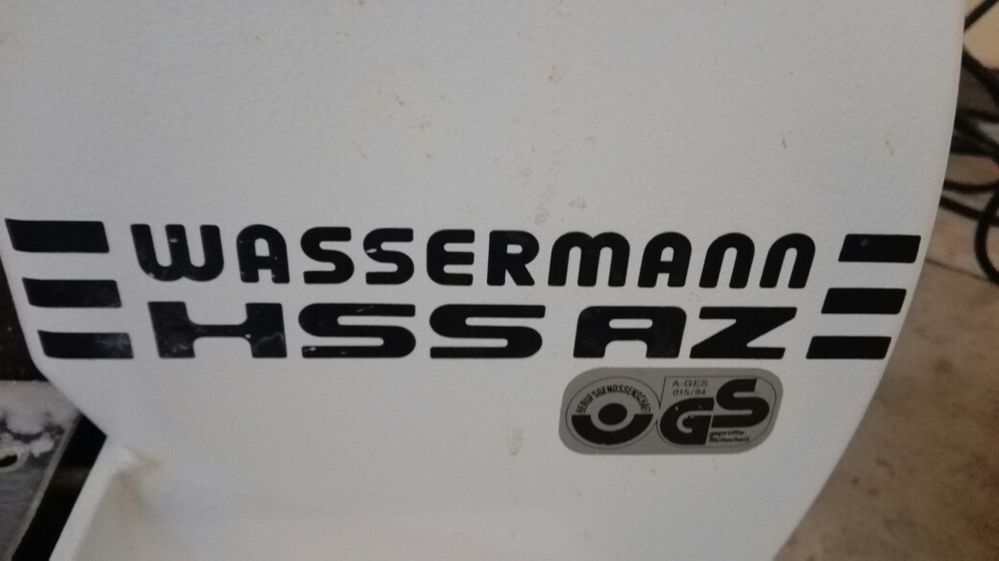 WASSERMANN HSS AZ-obcinarka do modeli gipsowych,szlifierka protetyczna