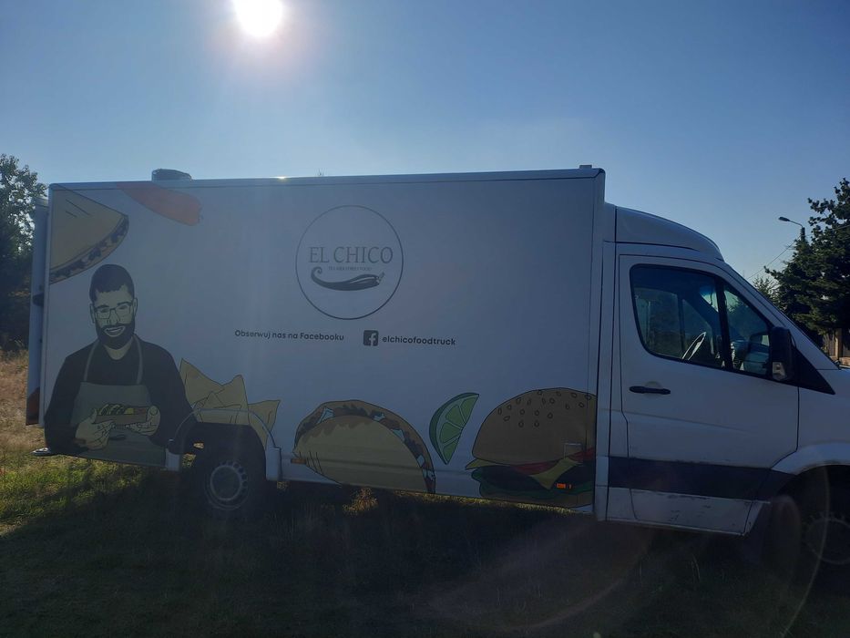 Do Wynajęcia Food Truck Mercedes Sprinter 2010 , odbiór Sanepid