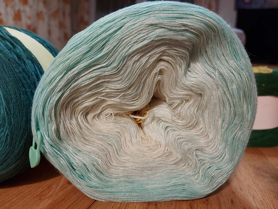 Motki ombre bawełna akryl.