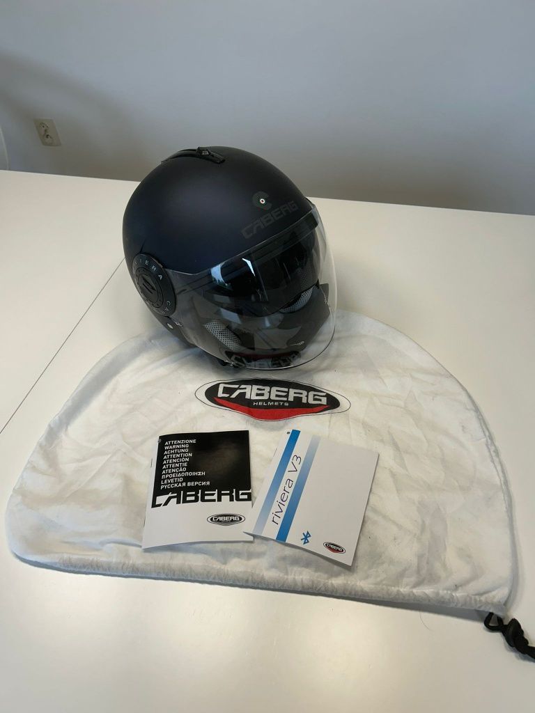 Kask CABERG RIVIERA V3 rozmiar M z pokrowcem