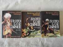 Krystyna i Alfred Szklarscy Złoto Gór Czarnych trylogia indiańska 1985