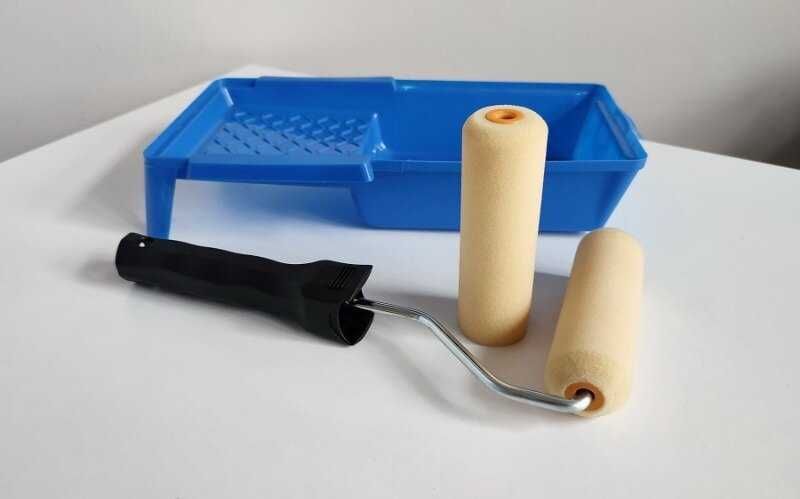 Набор малярный - ванночка для краски, валик и кисть - Mako Польша