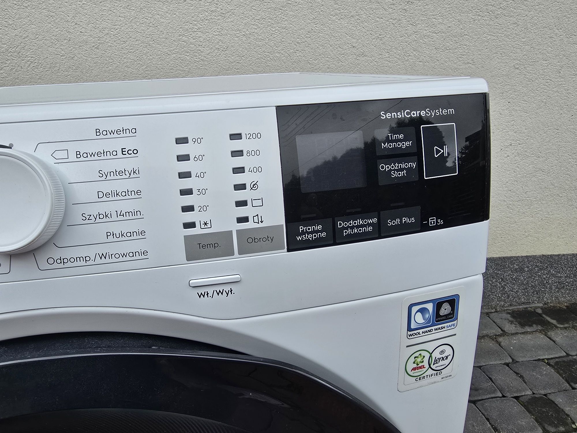 Pralka ELECTROLUX 9Kg A+++ WyswLed 1200Rpm Stan BdB