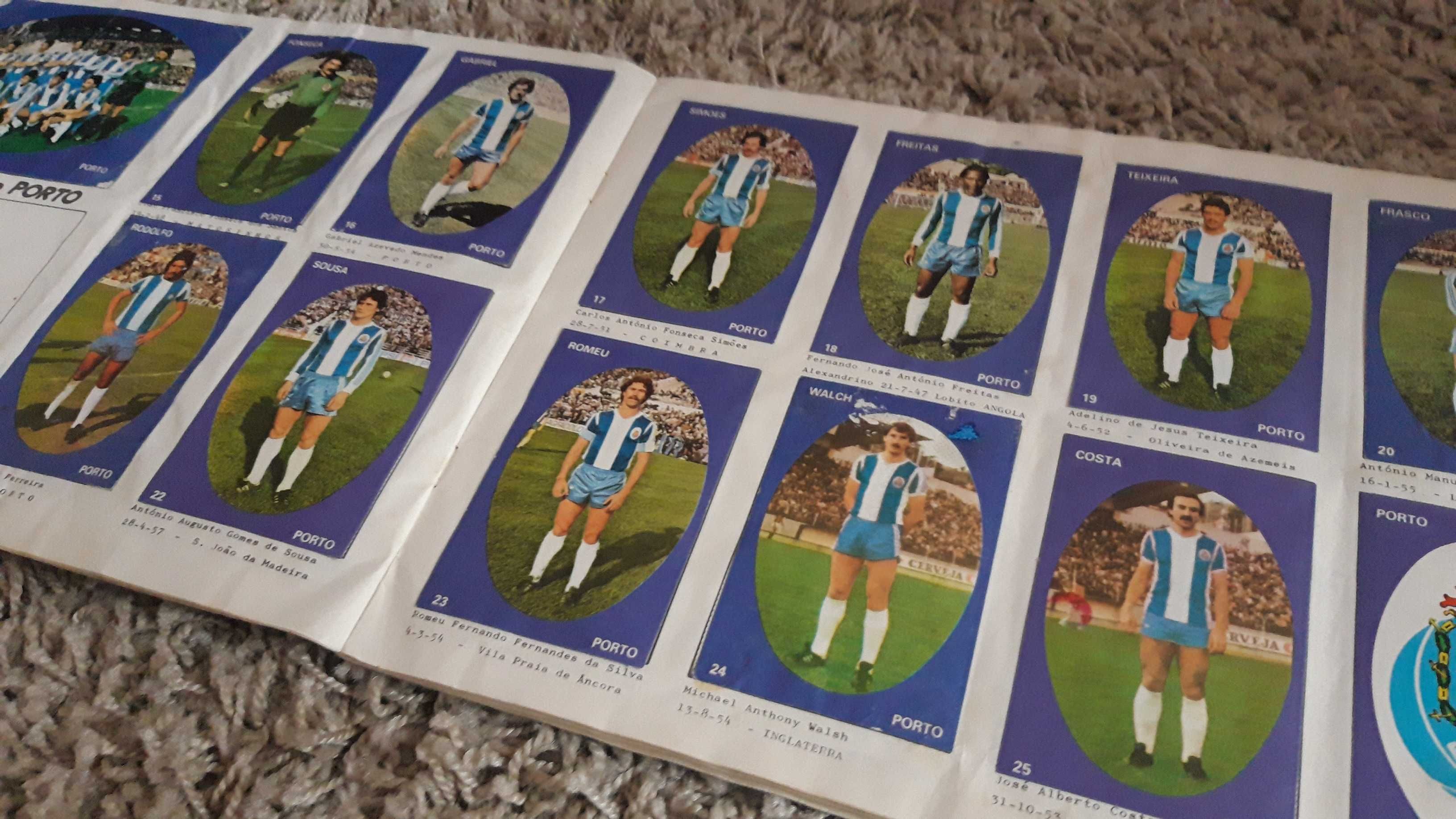 Caderneta de cromos Equipa (1980; completa)