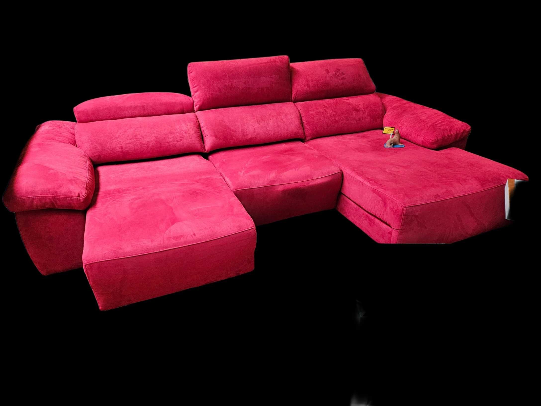 Grande sofá chaise long elétrico - óptimo estado e qualidade