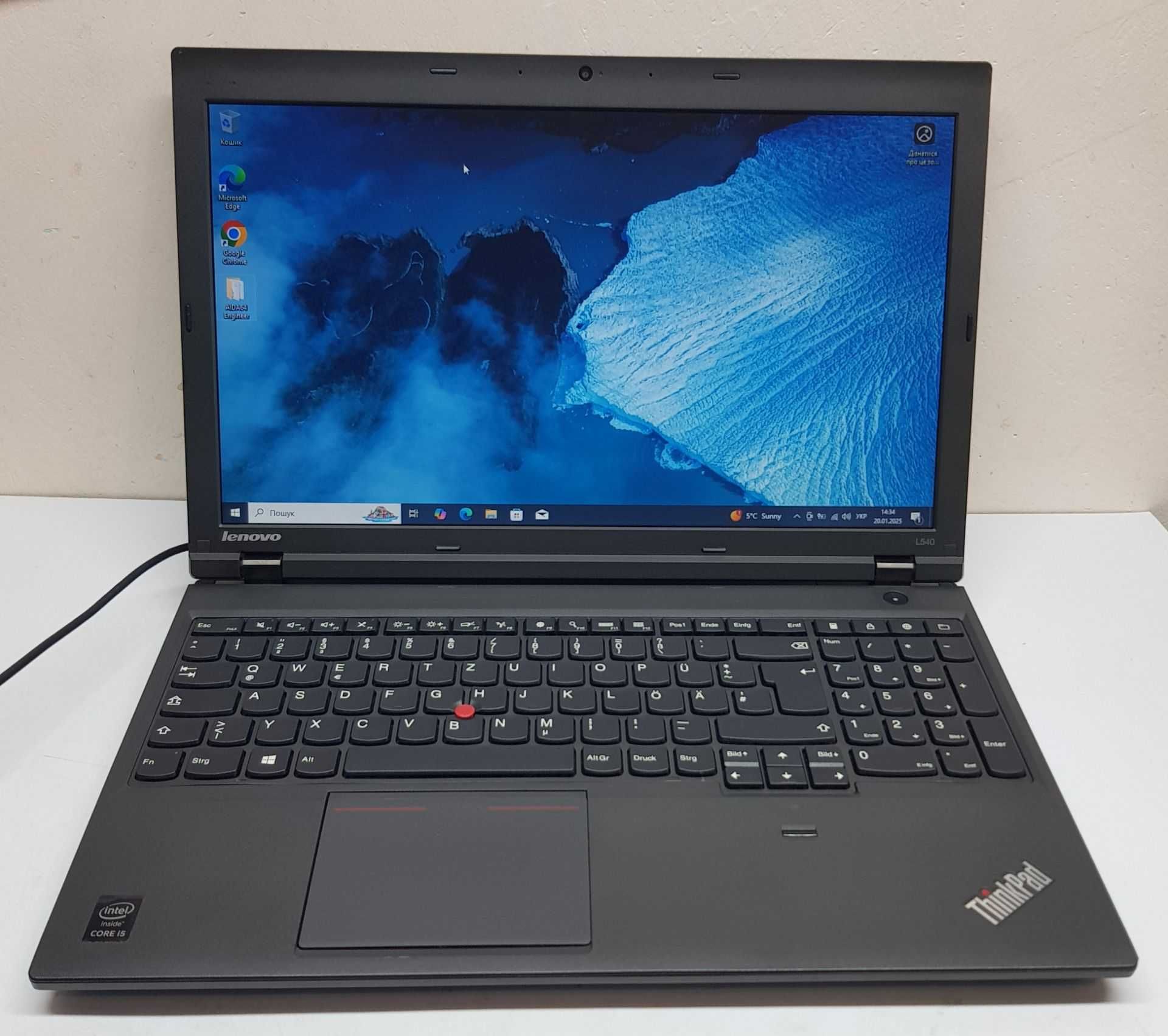 15.6" Lenovo\ Intel i5-4210M\ 8 ddr3\ ssd 128Gb\ відмінний стан