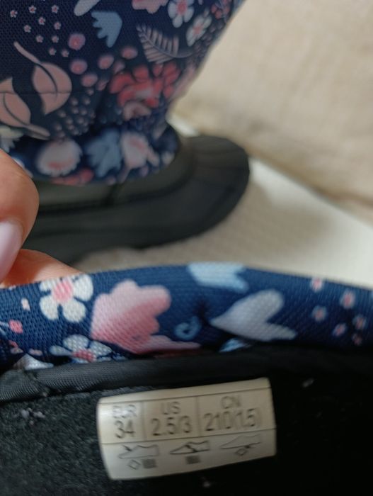 Чоботи reima nefar, 34 р, чобітки, черевики, ботінки