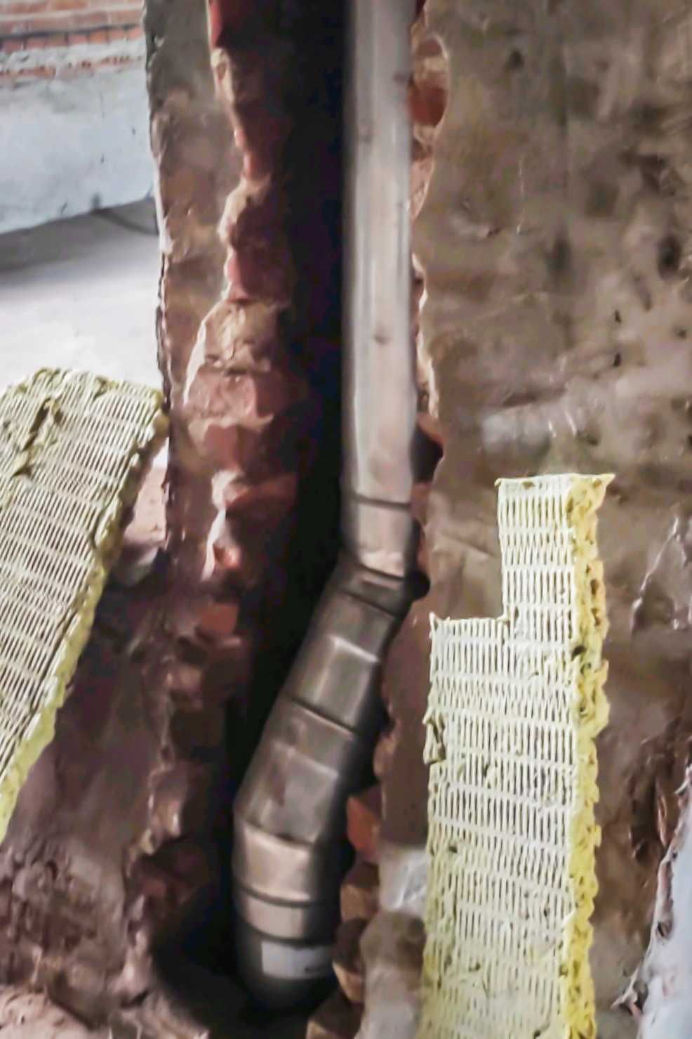 Frezowanie Diamentowe kominów Montaż wkładów kwasoodpornych systemów