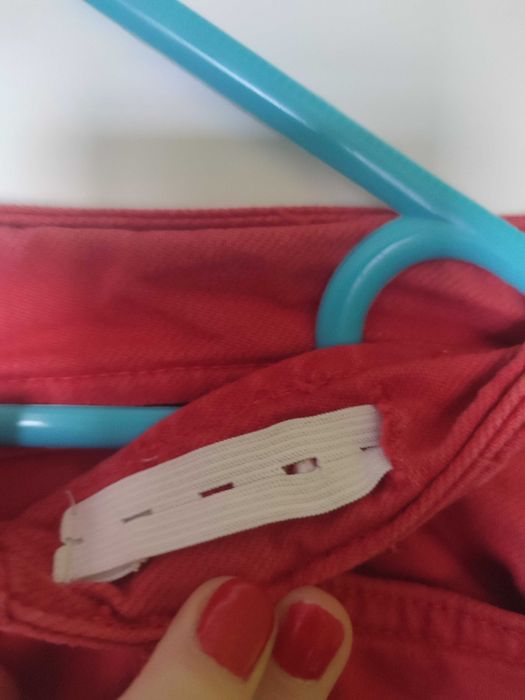 Spodnie szerokie jeansowe dziewczęce roz 158 ZARA