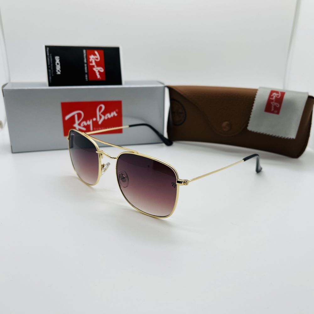 Солнцезащитные очки Ray Ban Active Lifestyle 3557 Gold|Brown