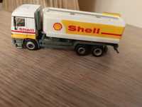 Shell ciężarówka miniaturka  ok 10x4 cm mercedes ciężarówka kolekcja