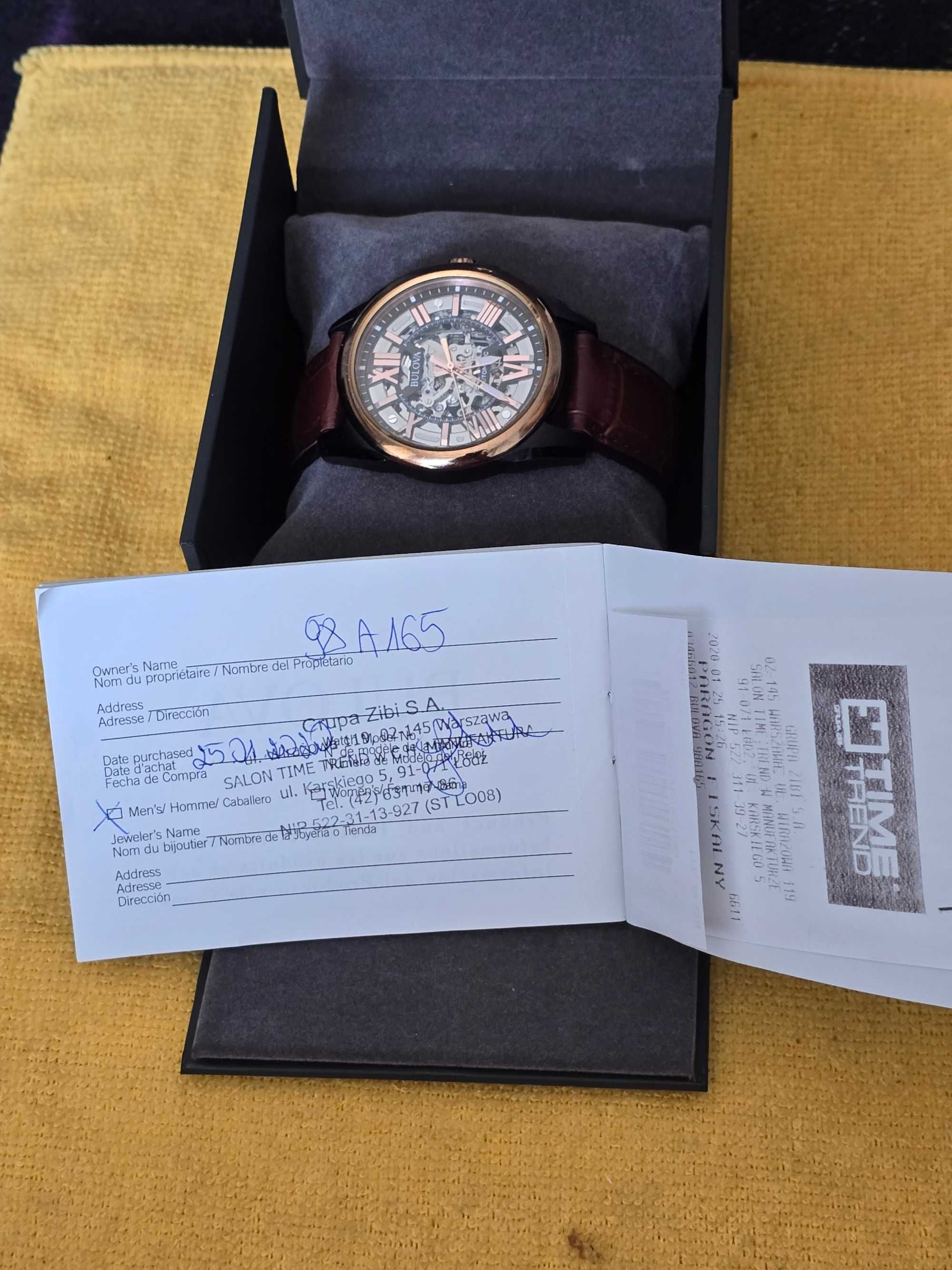 Zegarek marki BULOVA