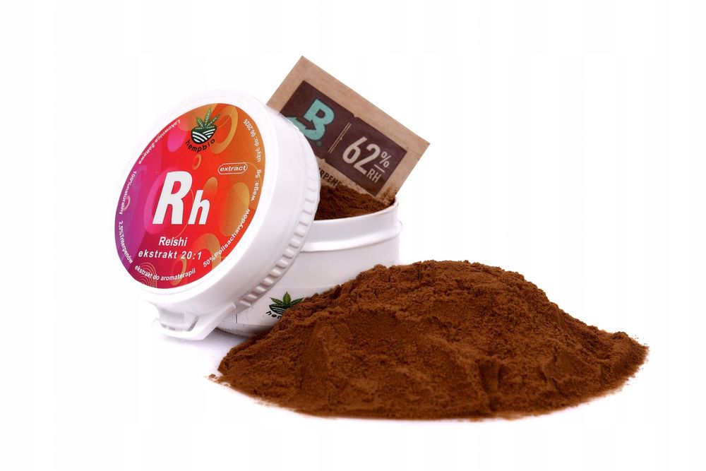 Reishi Ekstrakt 20:1 Lakownica Żółtawa 20X Odporność Polisacharydy 50%