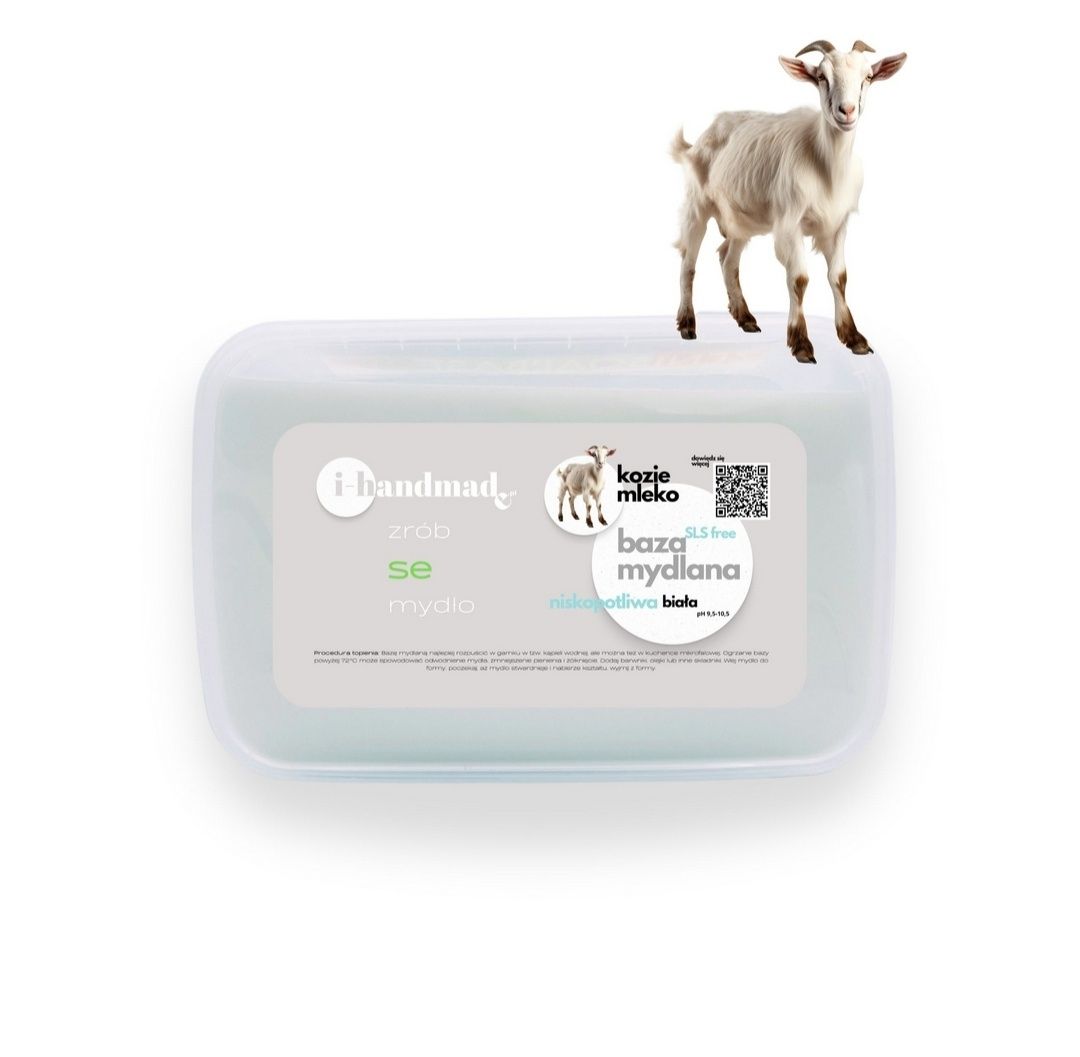 Baza mydlana Kozie Mleko kremowa 1kg