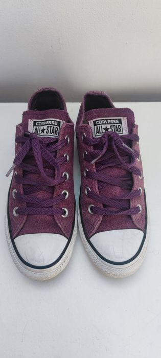 Converse All Star fioletowe roz 35