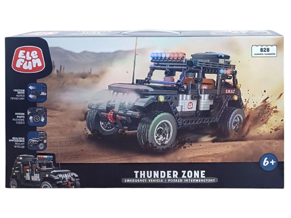 Klocki Elefun Thunder Zone Pojazd Interwencyj 8815