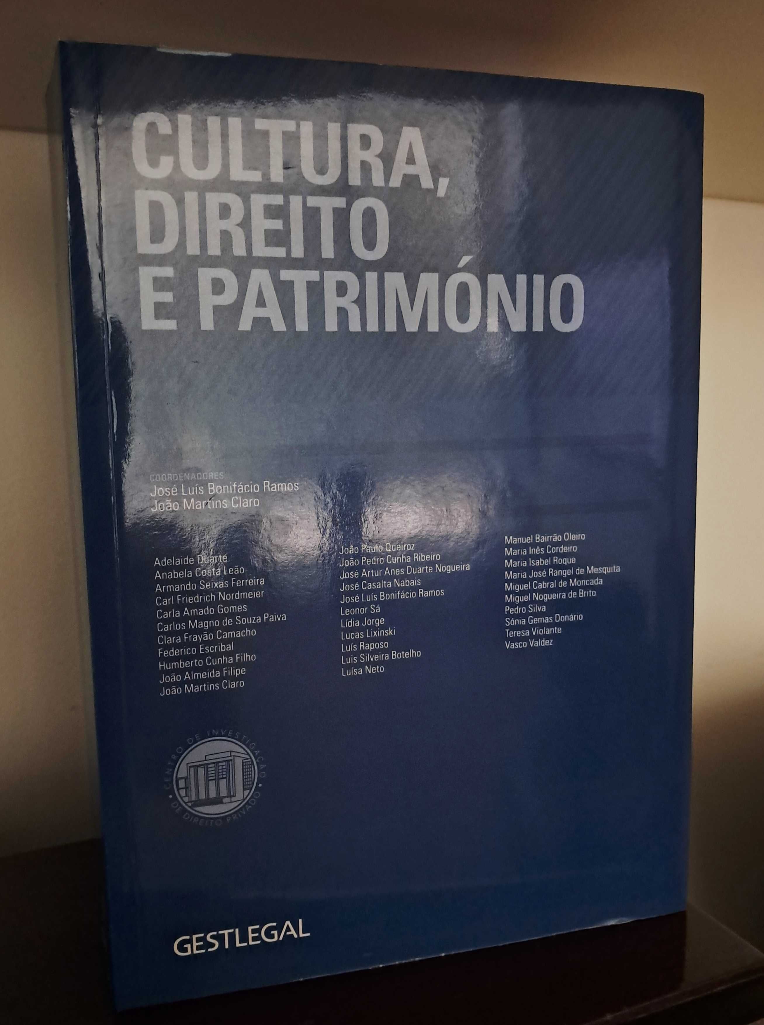 Livro Cultura, Direito e Património