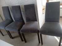 Nowe krzesła 4 szt z stolem