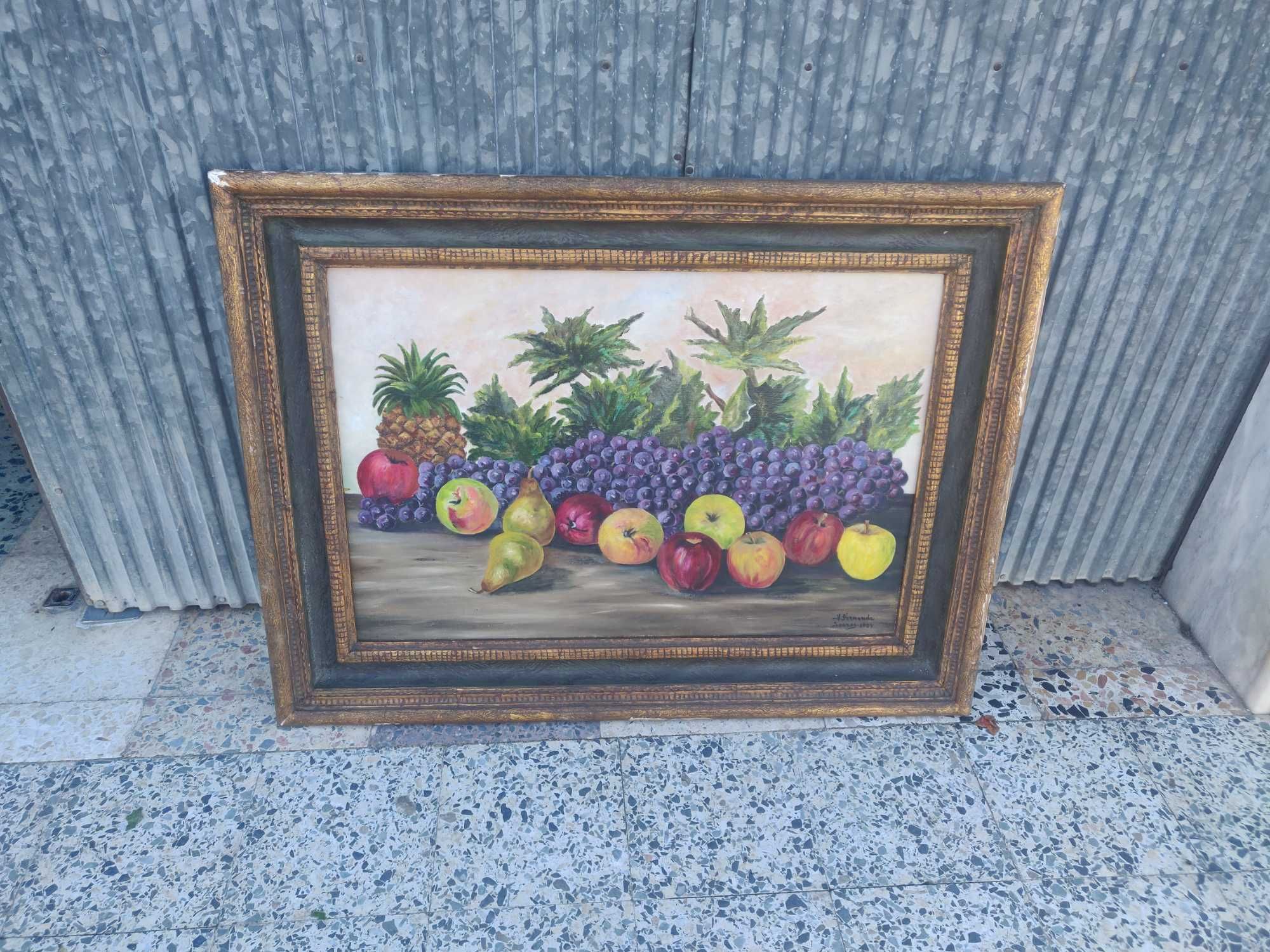 Quadro pintado à mão