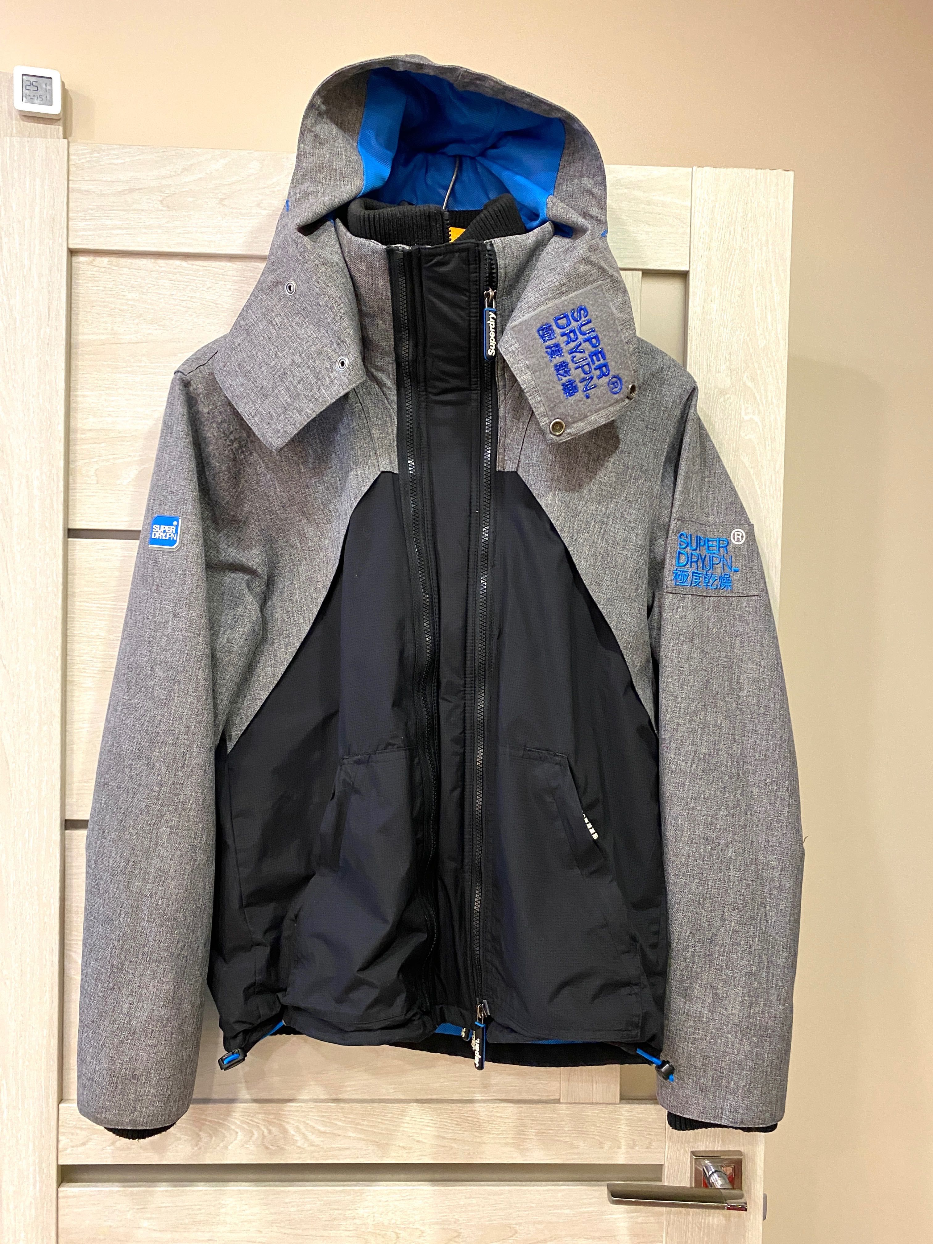 Куртка SuperDry Hooded Wind Hybrid Jacket (L) Оригінал