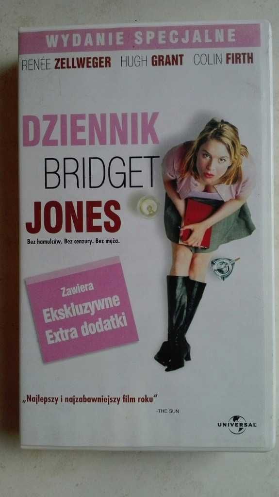 Kaseta wideo VHS Dziennik Bridget Jones Specjalne wyd.