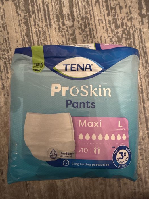 Pieluchomajtki TENA Proskin Pants Pieluchy Maxi rozmiar L
