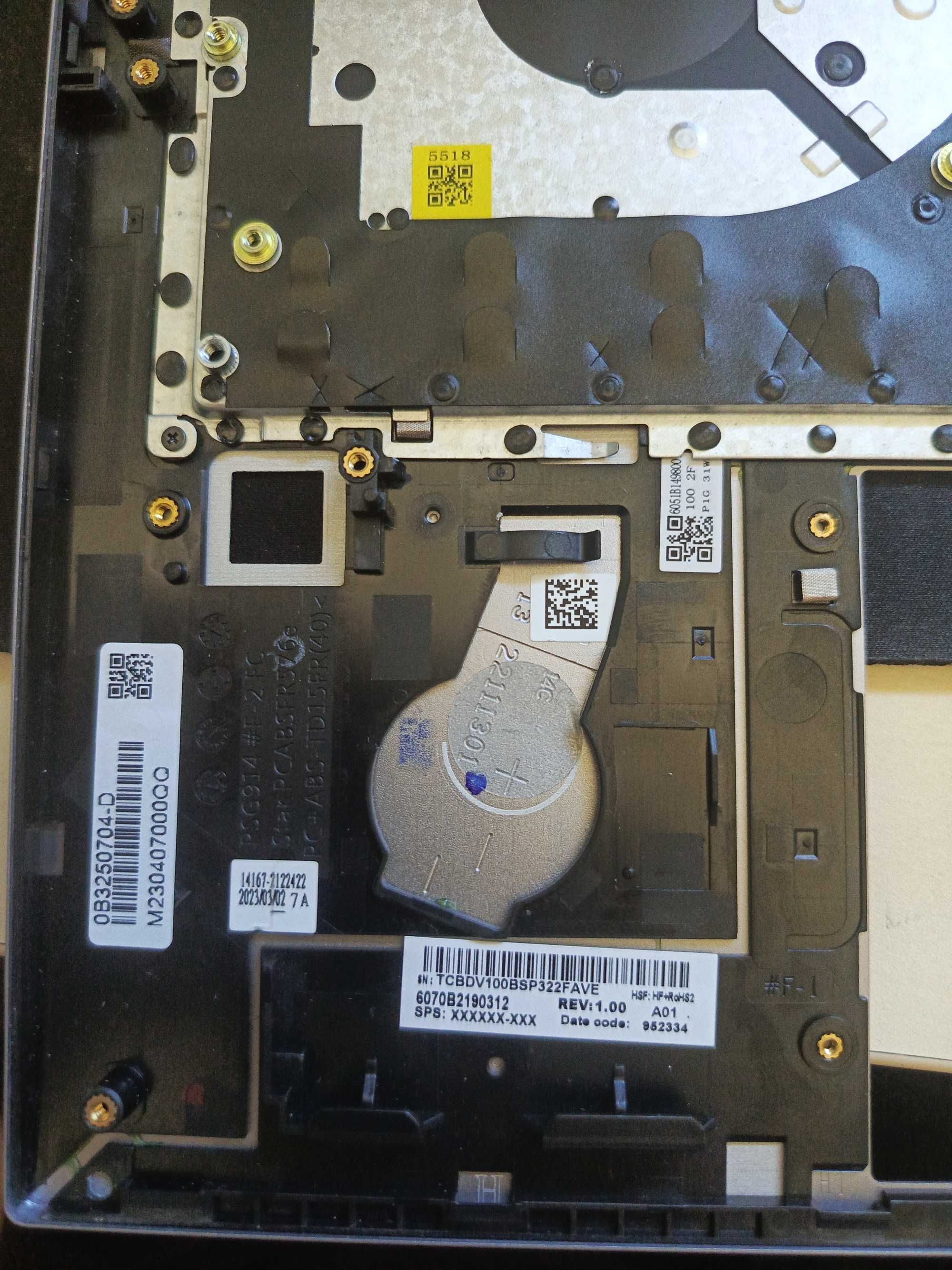Klawiatura Palmrest HP ZBOOK