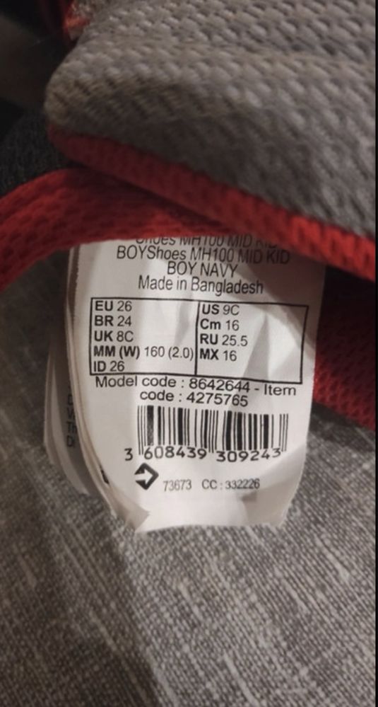 Buty zimowe Quechua 25