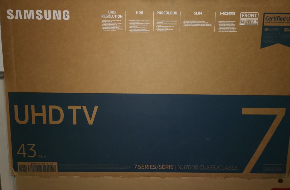 TV UHD 7 Samsung 43''