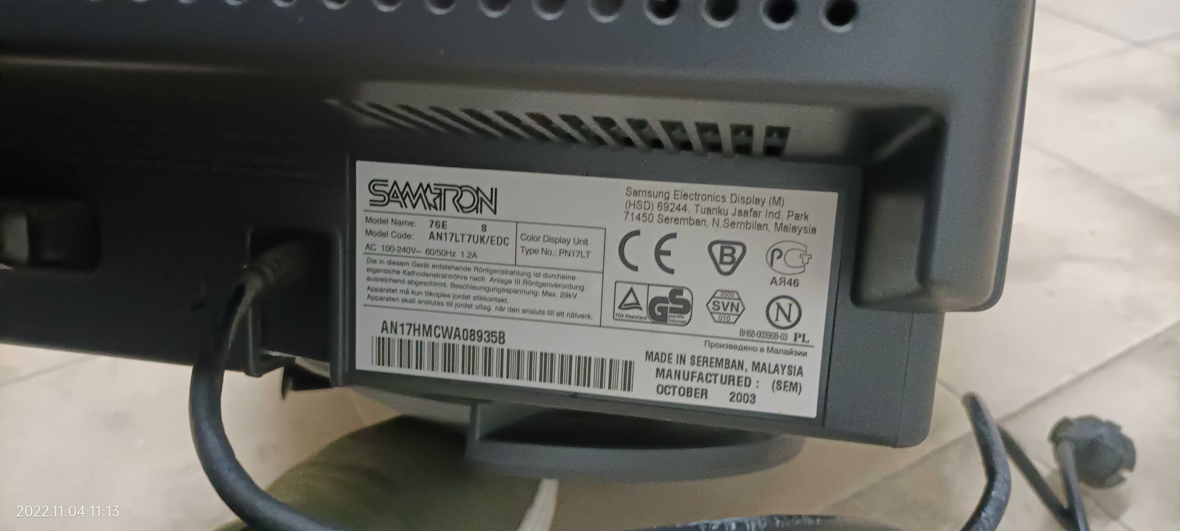 Monitor Samtron Para PC