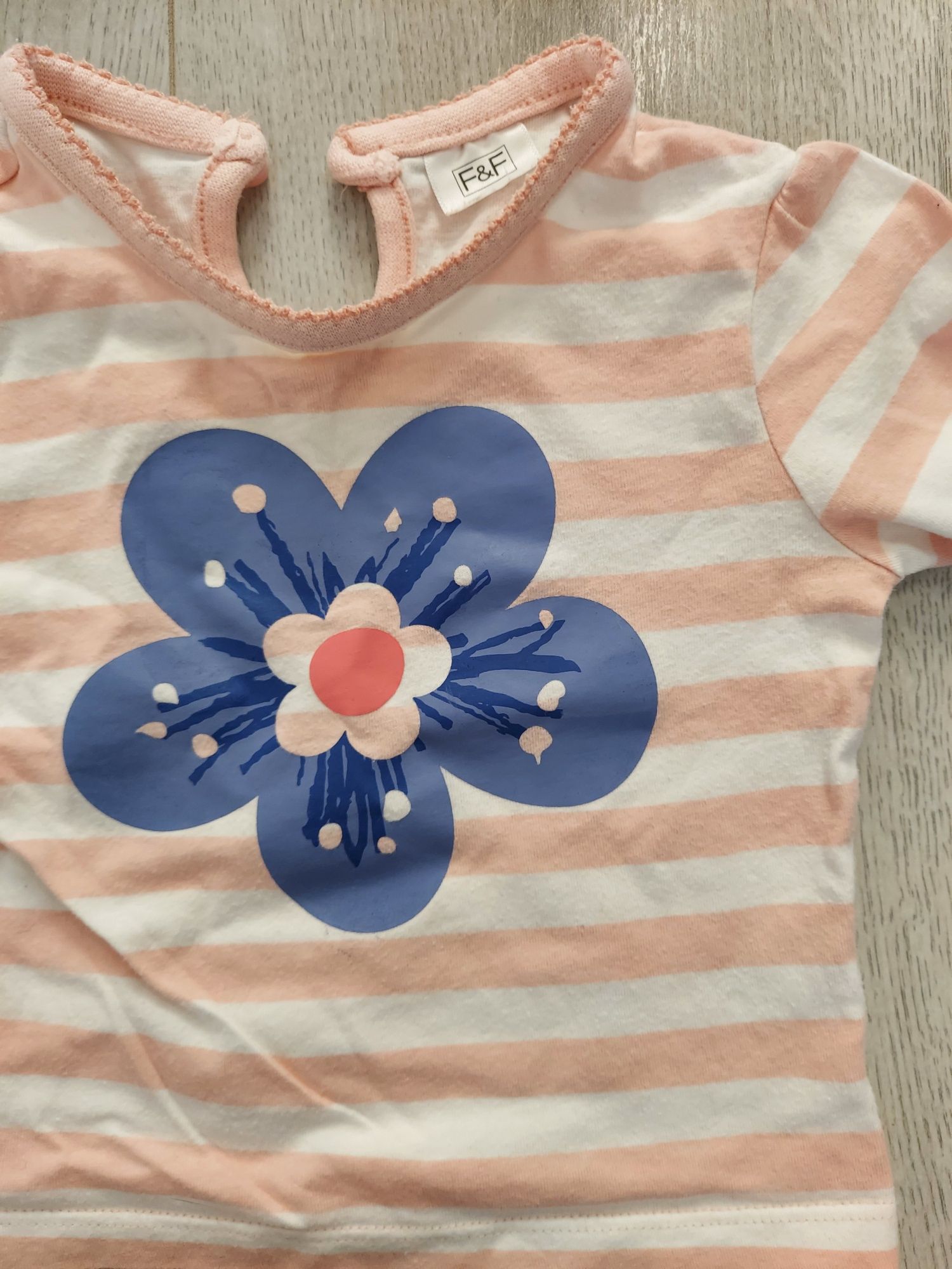 Paczka ubranek niemowlęcych | bluzeczki 62-68 cm