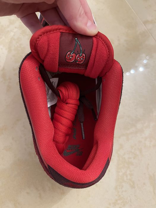 Новые оригинальные кроссовки Nike SB Dunk Low Cherry