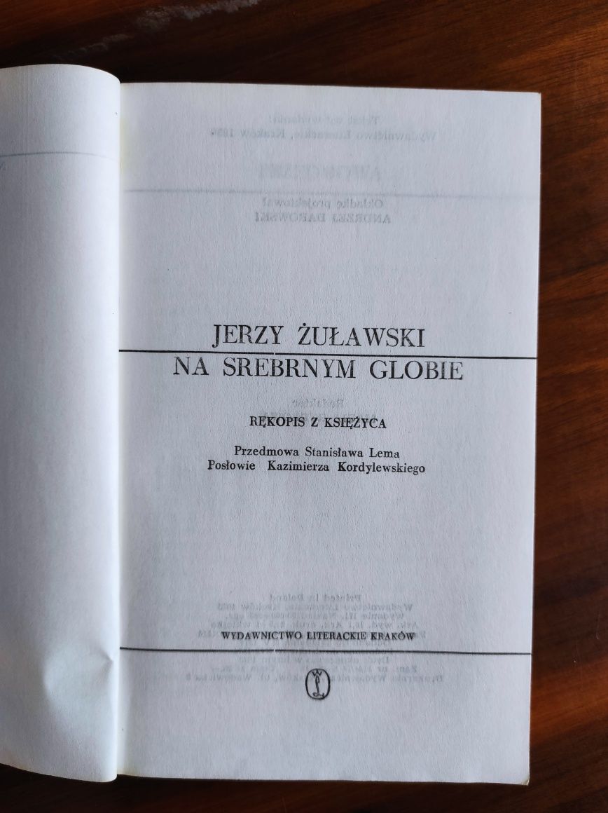 Książka Na srebrnym globie Jerzy Żuławski