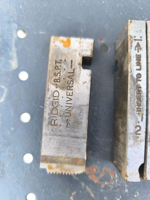 Jogo de pentes RIDGID BSPT 1 \ 2 "a 3 \ 4"