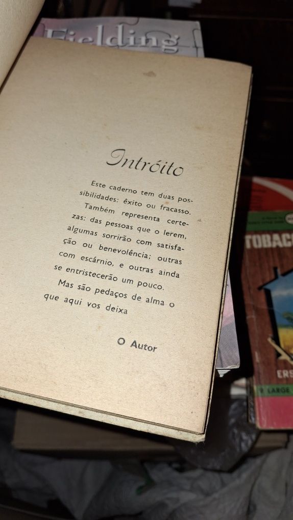 Pedaços de Alma livro Caetano Pereira autografado